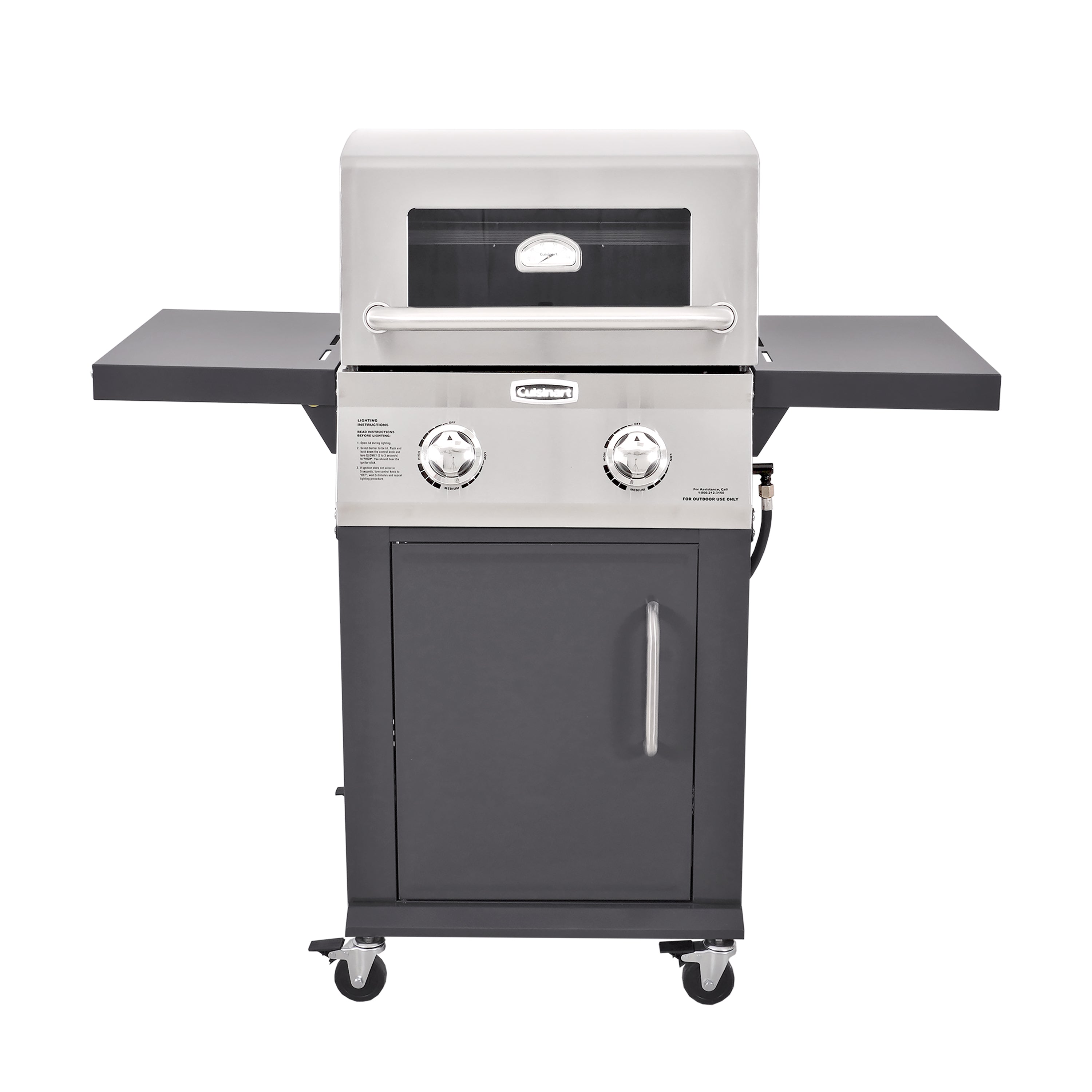 Cuisinart 2-Burner Dual Fuel Gas Grill (Propane/Natural Gas)