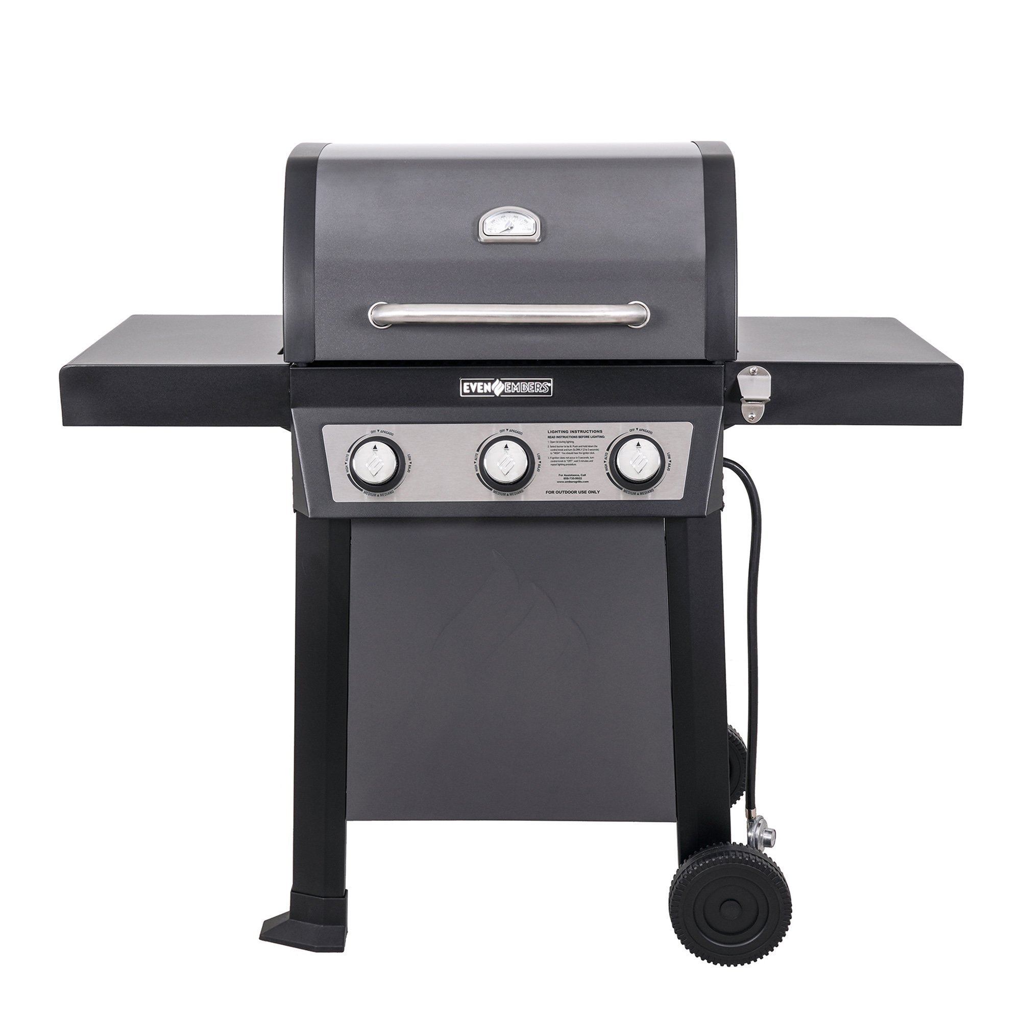 Even Embers® 3-Burner Gas Grill - Inactive